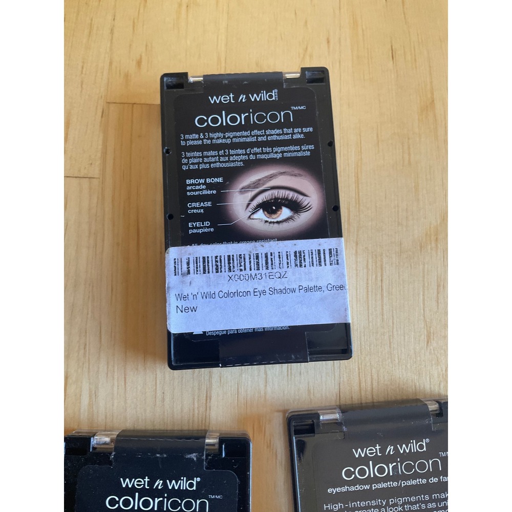 Wet n Wild Color Icon Eyeshadow Palette Lot 3 Greed Sphinx Minx Gal-lery - Picture 6 of 7